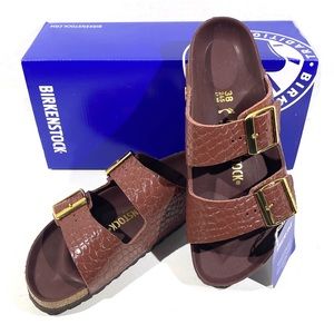 Birkenstock Arizona Rivet Logo EU38 Chocolate PBK-16